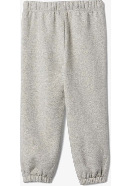 Logo Kalp Desenli Pull-On Jogger Fleece Çocuk Gri Eşofman ALTI.001 fiyatları