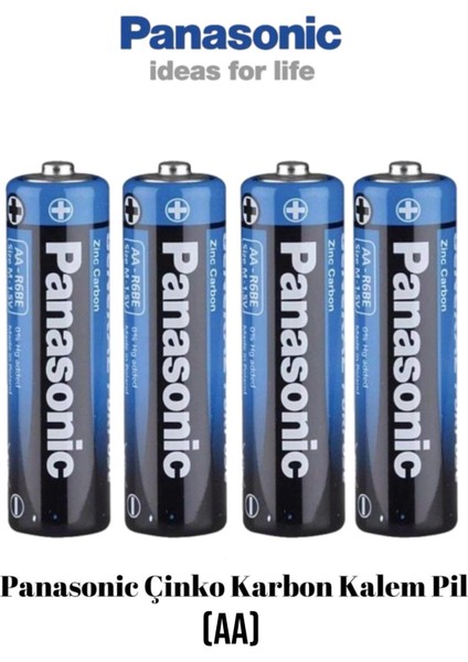 Çinko Karbon 4 Adet Kalem Pil (Aa)
