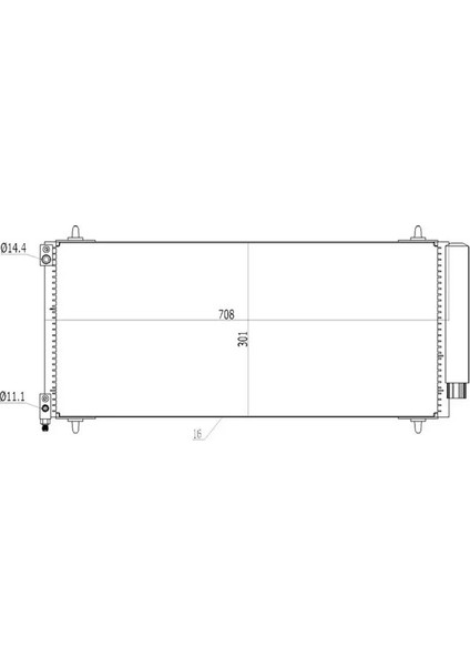82267 Klima Radyatoru 6455EA 6455EY