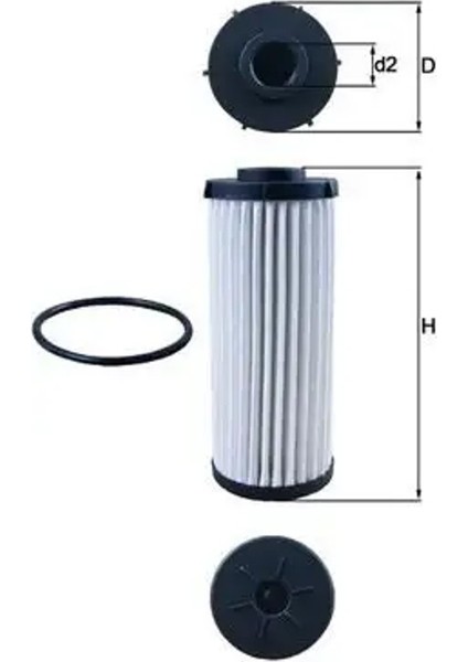 HX139D Sanziman Filtresi 0BH325183A 0BH325183B 0BH325183D