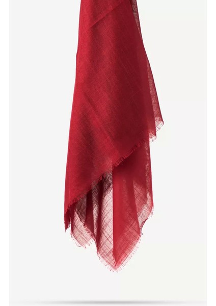 Flamlı Pamuklu Eşarp (96X96 Cm. Bordo) fiyatları