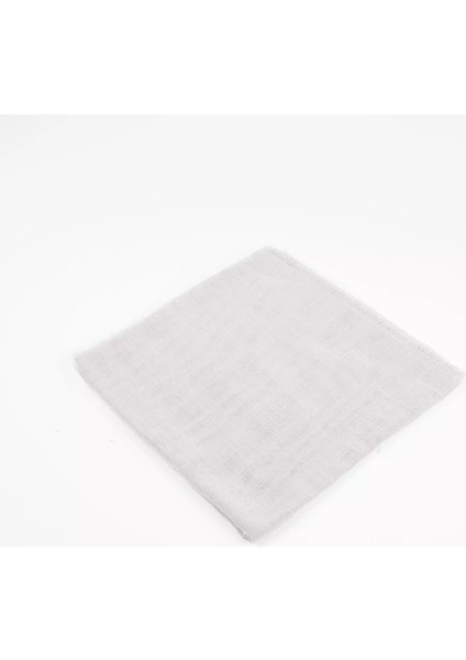 Flamlı Pamuklu Eşarp (96X96 Cm. Gri)