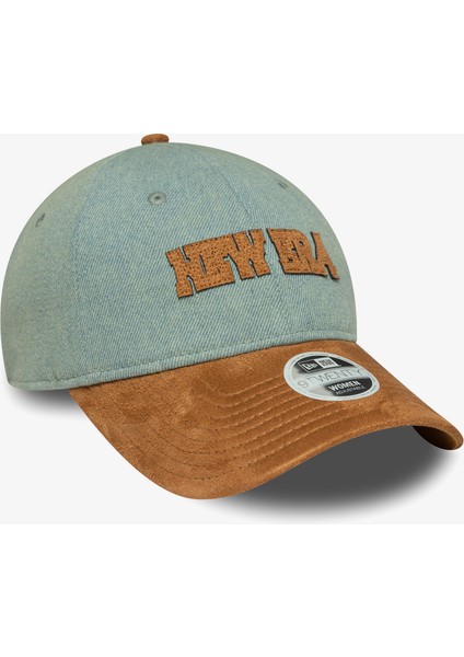 Western Pastel Blue 9twenty Kadın Mavi Şapka.- fırsatları