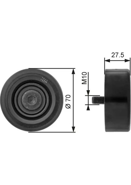 T36206 Alternator Gergi Bilyasi 2528727000 2528727001 2528727400