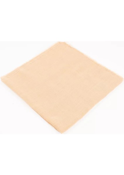 Flamlı Pamuklu Eşarp (96X96 Cm. Gold)