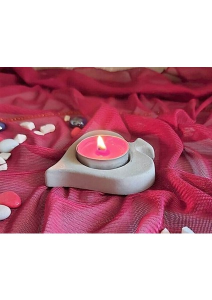 Tealight Maça Mumluk Silikon Kalıp K-508, Polyester Taş Tozu Çimento Alçı Kalıbı fırsatları
