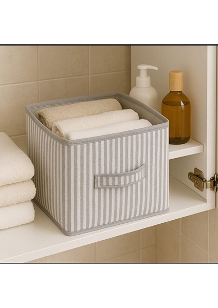 (2 Adet) 30X30 cm Katlanabilir Dolap Içi Organizer-Havlu ve Kıyafet Saklama Kutusu modelleri
