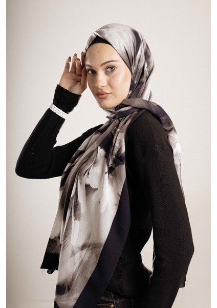 Desenli Pamuk İpek Şal Desen-3