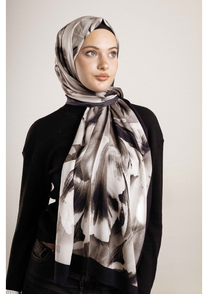 Desenli Pamuk İpek Şal Desen-3 modelleri