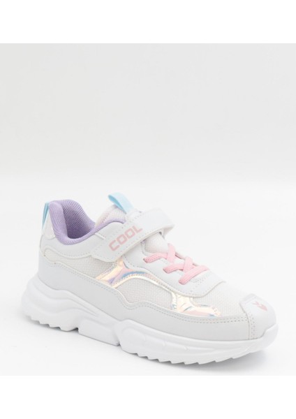 Zoom 31-36 Beyaz Çocuk Spor Ayakkabı