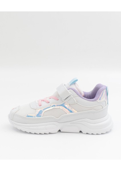 Zoom 31-36 Beyaz Çocuk Spor Ayakkabı