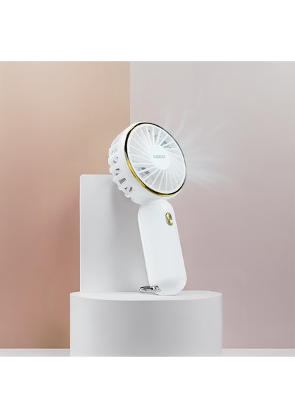 EFN11 Beyaz 900MAH 3 Kademeli Anahtarlıktaşınabilir USB Fan modelleri