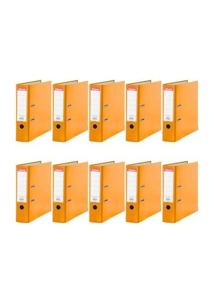 Eseelte Büro Klasörü, 10 Adet, Ekonomik Geniş, Turuncu fiyatları