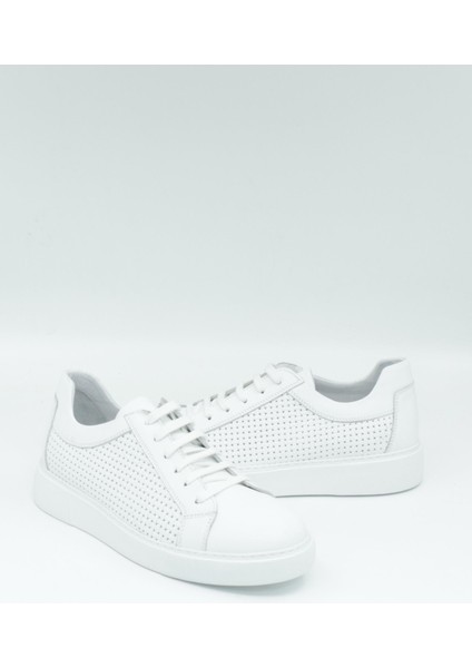 23651-2 Beyaz Günlük Erkek Ayakkabı