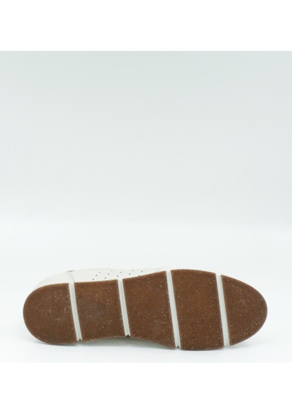 241338 Bej Bağcıklı Günlük Erkek Ayakkabı