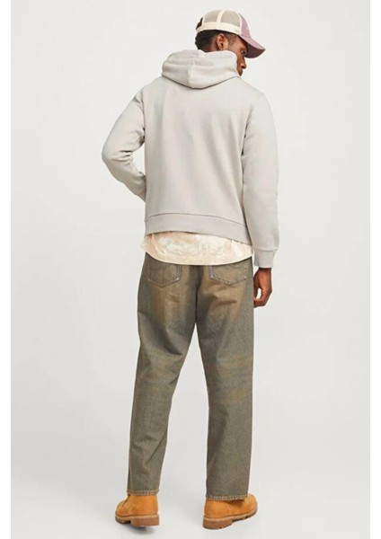 Jack&jones 12152840 Kapsonlu Erkek Sweat - Bej modelleri