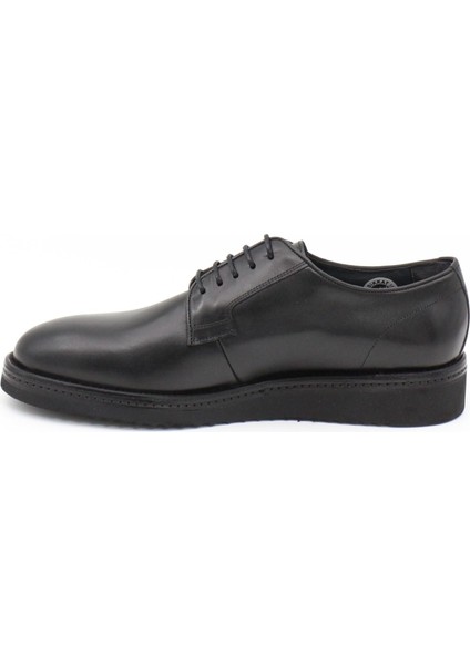 2980 Siyah Hakiki Deri Eva Taban Erkek Ayakkabı