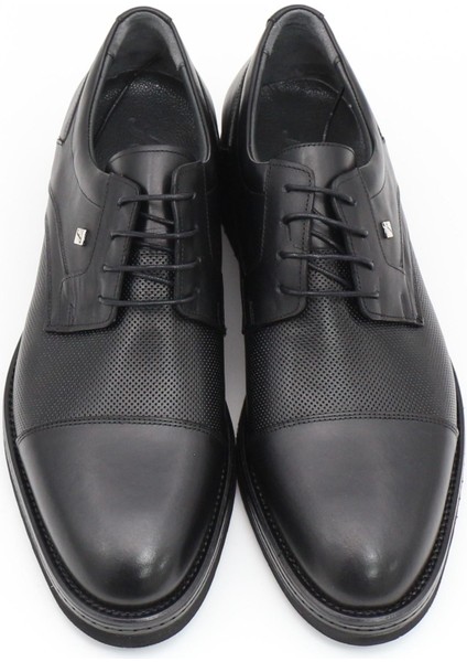 2991 Siyah Hakiki Deri Eva Taban Erkek Ayakkabı