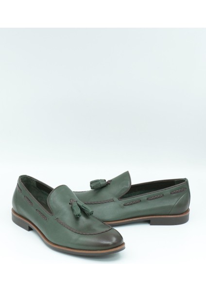 20753 Yeşil Günlük Erkek Ayakkabı