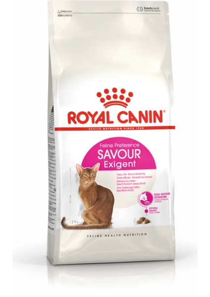 Fussy Exigent Seçici Kediler Için Kuru Kedi Maması 400g