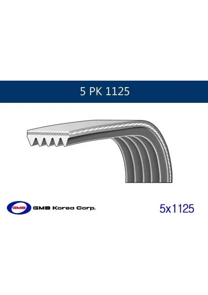 5PK1125 Kayis 079903137AB 11281401159 1172000QAB