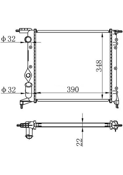 BRN000018 Motor Radyatoru 7700784040 7701034770