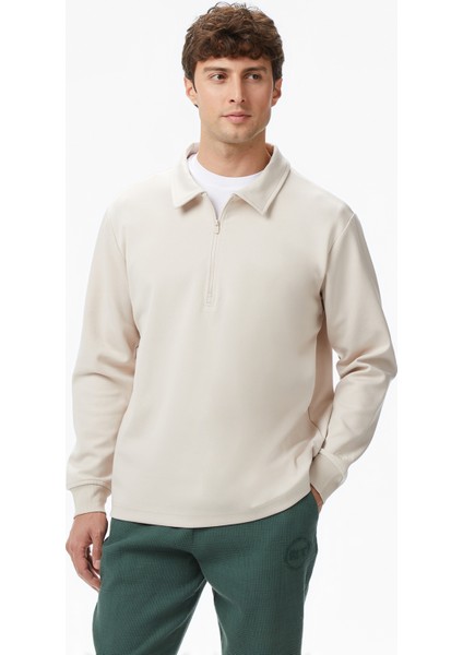 Unıted4 Erkek Krem Sweatshirt.tas