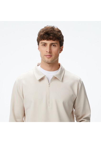 Unıted4 Erkek Krem Sweatshirt.tas fırsatları