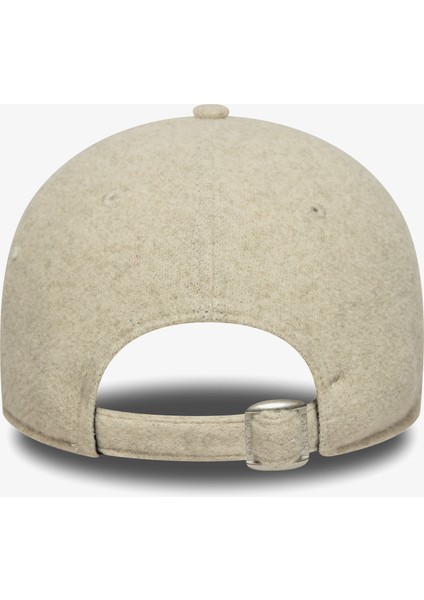 New York Yankees Mlb Melton Luxe A-Frame Kadın Krem Şapka.- modelleri