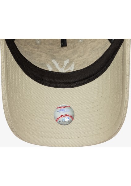 New York Yankees Mlb Melton Luxe A-Frame Kadın Krem Şapka.- indirimleri