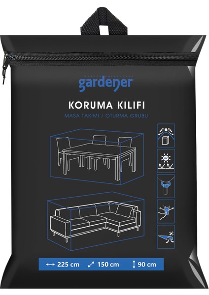 Masa Takımı - Salıncak Koruma Örtüsü / Kılıfı Pe