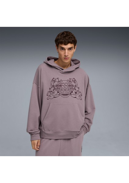 x Ripndip Boxy Erkek Mor Sweatshirt.64