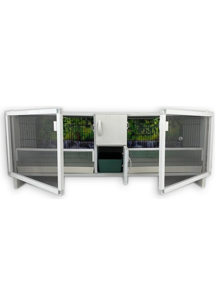 - Model M02Y-OY - PVC KUŞ DOLABI - PVC KAFES - PVC SALMA KAFES (MONTAJLI KURULU GÖNDERİM)