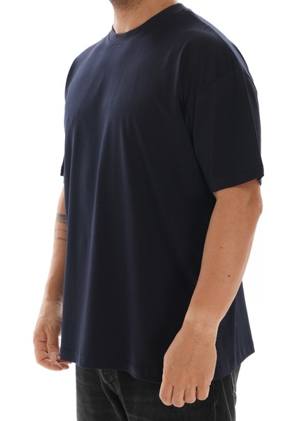 Erkek Oversıze Lacivert T-Shırt fiyatları