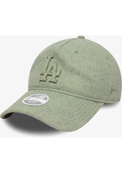La Dodgers Mlb Melton Luxe A-Frame Kadın Yeşil Şapka.-
