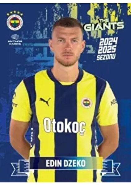 Fenerbahçe The Giants 2024-25 Poster ve Çıkartma Seti 36 Adet Aksesuar