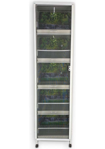 - Model M05 PVC DOLAP - PLASTİK DOLAP - ÇOK AMAÇLI DOLAP - PVC KAFES - PVC SALMA KAFES (MONTAJLI KURULU GÖNDERİM)