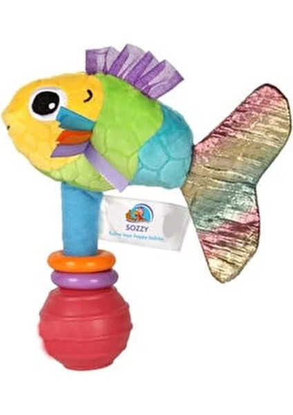 Renkli Balık Peluş Oyuncak 15 cm Yumuşak Malzeme ile Eğlenceli Motor Becerileri Geliştirir