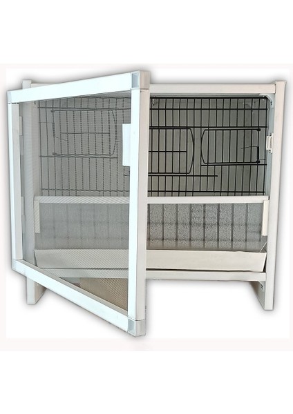 - Model M07 PVC DOLAP - PVC KAFES - PVC SALMA KAFES (MONTAJLI KURULU GÖNDERİM)