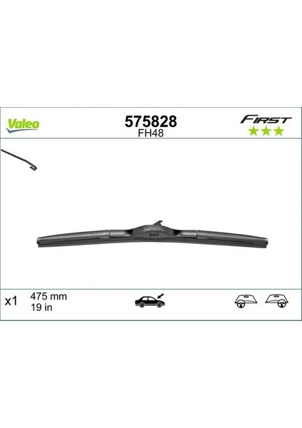 575828 Silecek Supurgesi Tek 288901FC1A 288901FG0A 288901FG2A