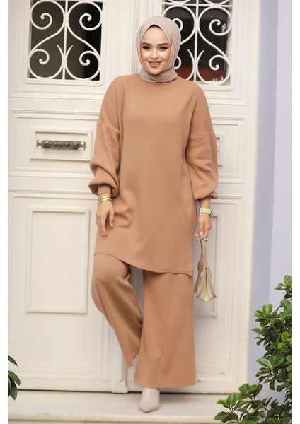 Bisküvi Tesettür Triko Ikili Takım 50602BS fiyatları