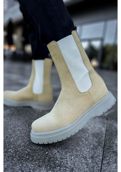 CH223 - Srt Alaska Süet Erkek Bot Kum modelleri