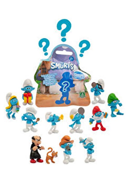 Peluş Oyuncak Şirinler 5,5 cm Sevimli Figür Kız Çocuklar İçin