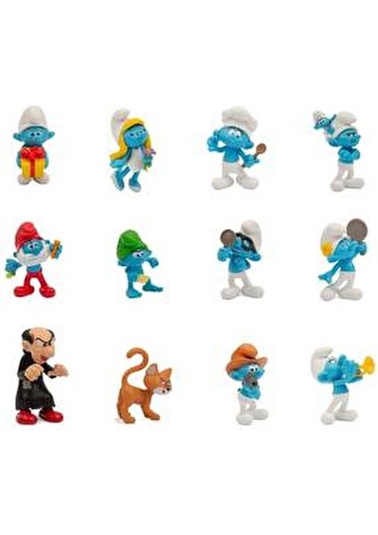 Peluş Oyuncak Şirinler 5,5 cm Sevimli Figür Kız Çocuklar İçin