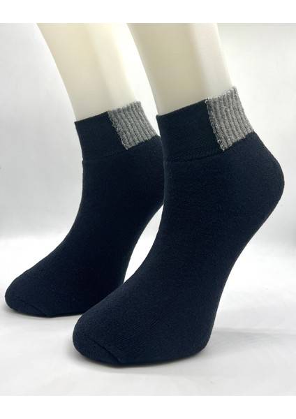 Ciho 6 Çift Kadın Kışlık Kalın Bileği Sim Detaylı Havlu Termal Patik Çorap modelleri