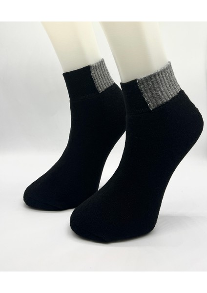 Ciho 6 Çift Kadın Kışlık Kalın Bileği Sim Detaylı Havlu Termal Patik Çorap indirimleri