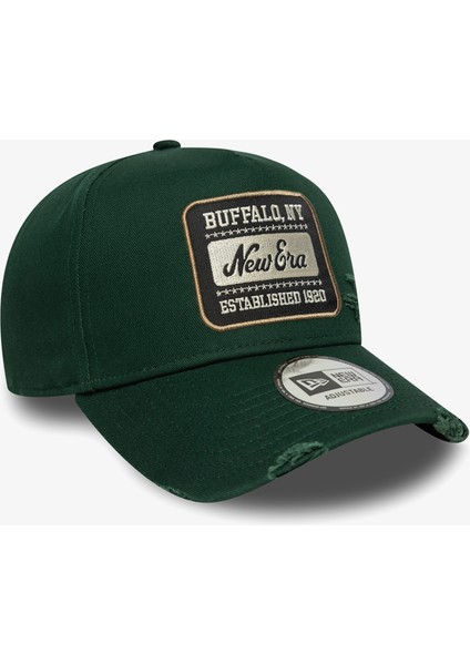 Patch Distressed Wash Eframe Unisex Yeşil Şapka.- fırsatları