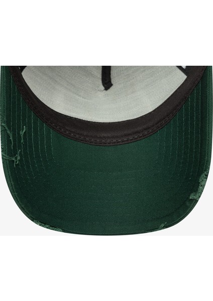 Patch Distressed Wash Eframe Unisex Yeşil Şapka.- indirimleri