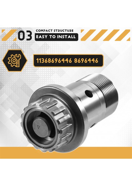 11368696446 Araba Değişken Valf Zamanlaması Solenoid Vvt Yağ Kontrol Solenoid Bmw 2016-2024 Mini 2014-2023 8696446 (Yurt Dışından) indirimleri