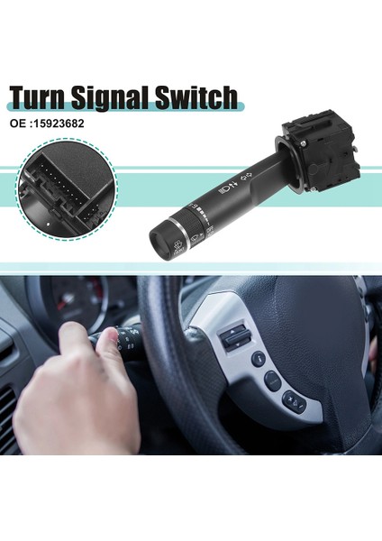 15923682 Araba Turn Sinyal Switch Cruise Control Anahtar Kombinasyon Anahtarı Chevrolet Gmc Satürn Buick 2008-2017 (Yurt Dışından) fırsatları